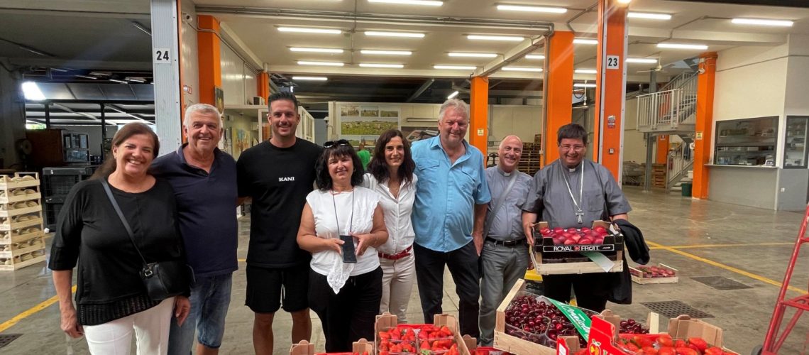 caar visita Vescovo Anselmi e vicepres provincia De Leonardis